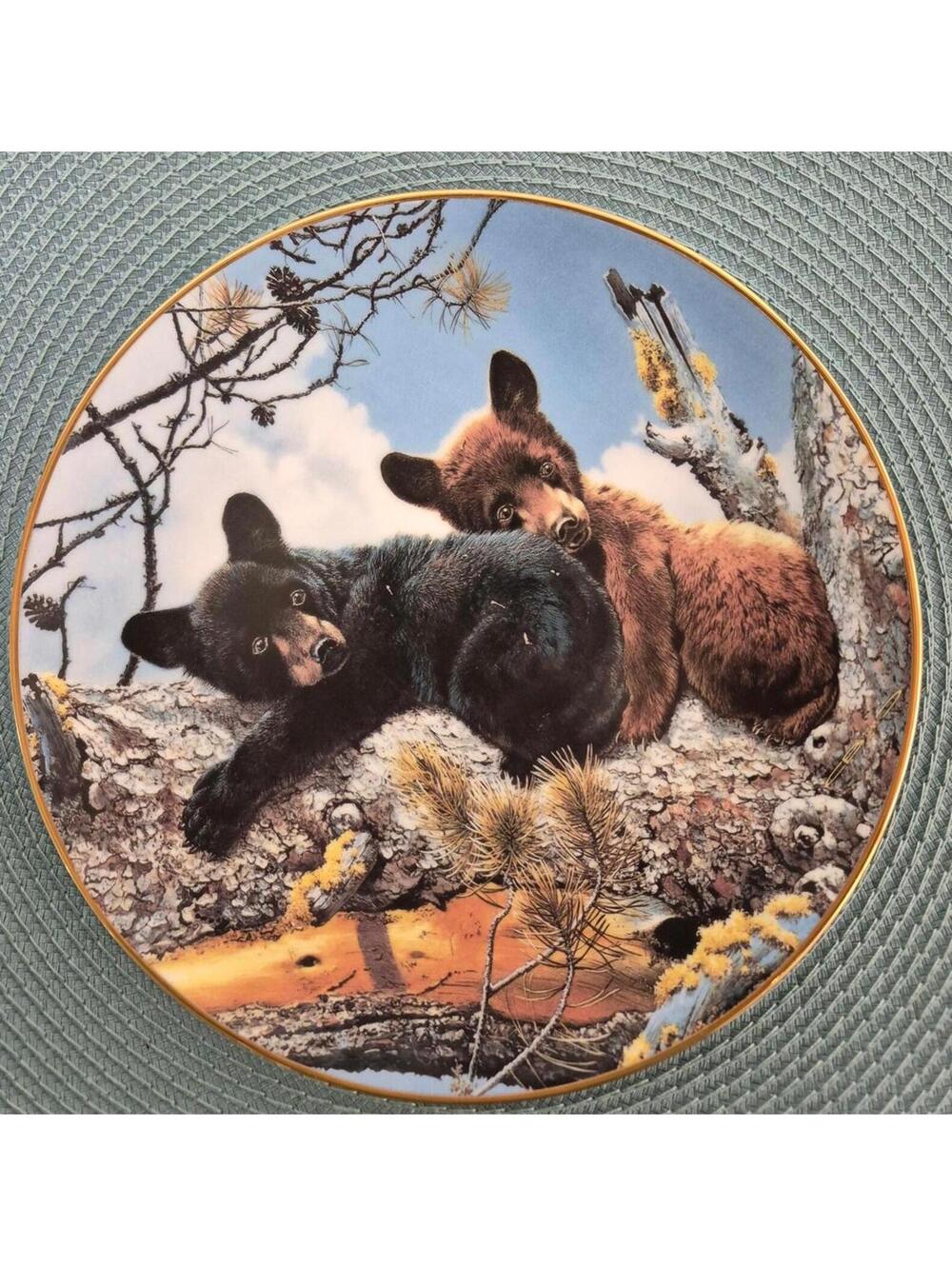 Carl Brenders "High Adventure" Limited Edition Collector Plate - 1990